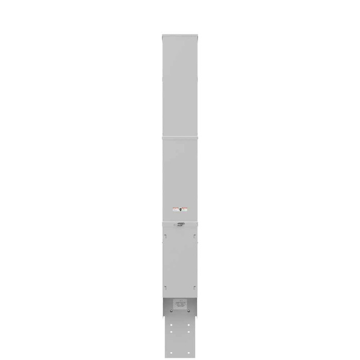 Milbank U5136-O-150S-FMG 4 Terminal Ringless Plain Top 1-150 Ampere Main Breaker Single Pedestal Direct Bury Florida Metering Group Series Wired