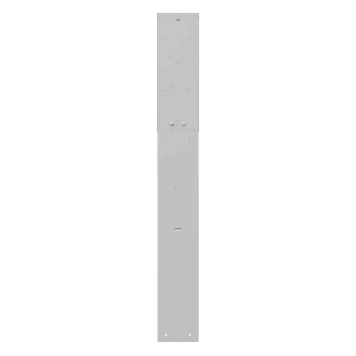 Milbank U5300-O-41 4 Terminal Ring Type Plain Top TT30 520GR Single Pedestal Direct Bury