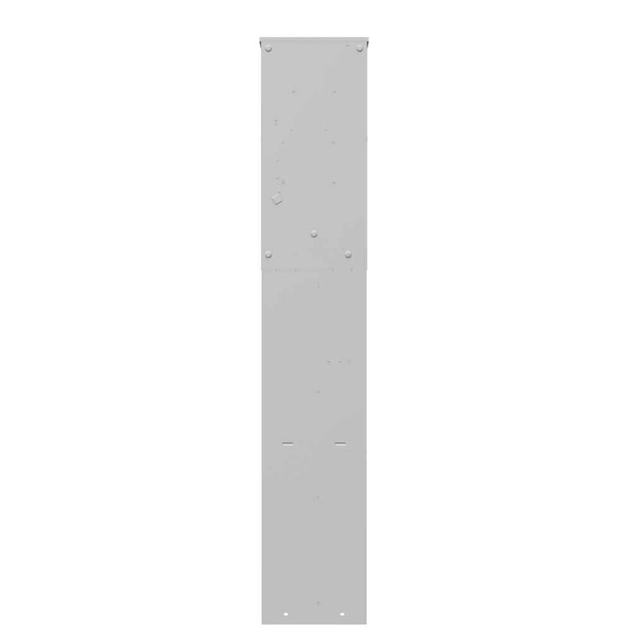 Milbank U5925-O-200 4 Terminal Ringless Plain Top 1-200 Ampere Main Breaker 8 Branch Circuit Single Pedestal Direct Bury