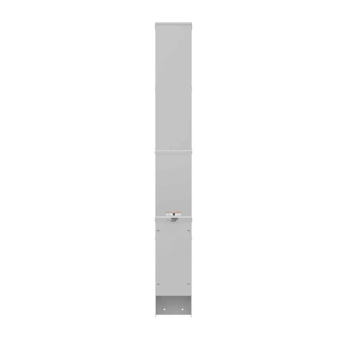 Milbank U5701-O-200S 4 Terminal Ringless Plain Top Lever Bypass 1-200 Ampere Main Breaker Single Pedestal Direct Bury
