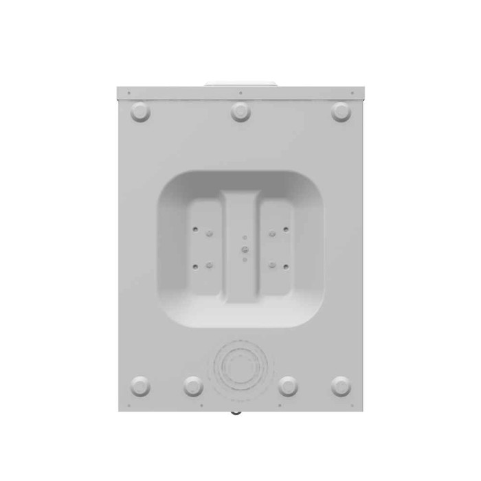 Milbank U7040-XL-TG-KK-5T 5 Terminal Ringless Small Closing Plate Triplex Ground Horn Bypass 200 Ampere