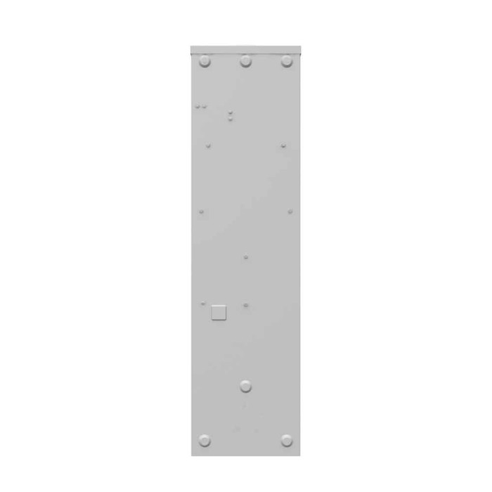 Milbank U5842-RL-125 4 Terminal Ringless Small Hub Open 1-125 Ampere Main Breaker