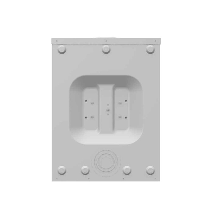 Milbank U7040-RL-TG-KK-BLG-AEP 4 Terminal Ringless Small Hub Open Triplex Ground Horn Bypass 7-8 In Barrel Lock Ground With Bracket Provision American Electric Power