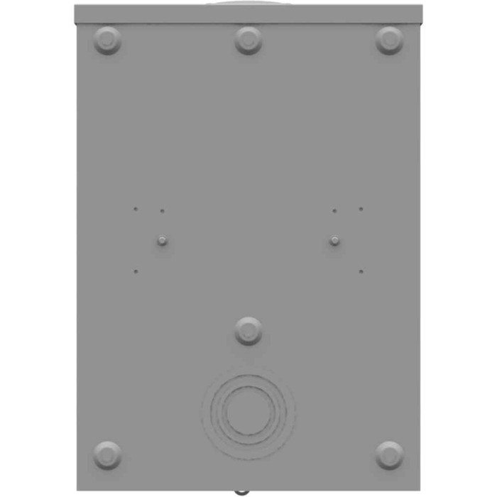 Milbank UAP7040-RL-TG-KK 4 Terminal Ringless Small Hub Open Triplex Ground Horn Bypass