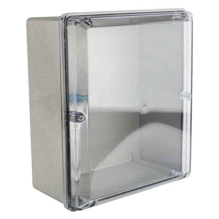 Carlon CV12106 12X10X6 N12/4X JIC SCR CLR CVR ENCL