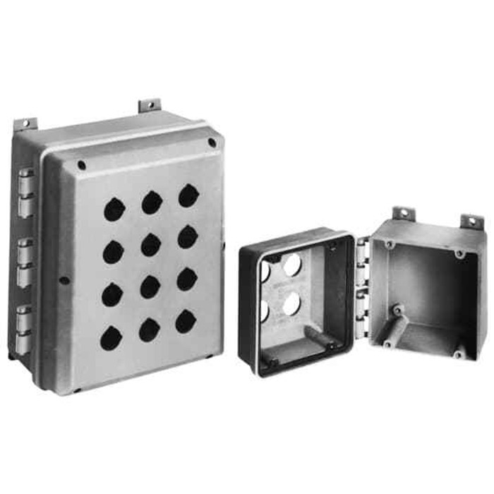 Carlon J665P 6X6X5 JIC PB ENCL 4 HOLE