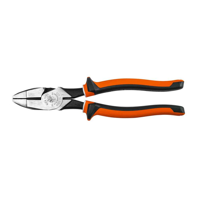 Klein Tools 2139NEEINS Insulated Pliers, Slim Handle Side Cutters, 9-Inch