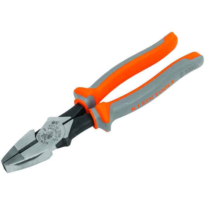 Klein Tools 2139NERINS Insulated Pliers, Side Cutters, 9-Inch