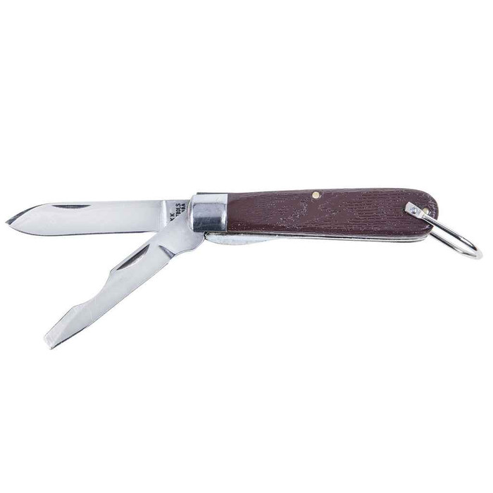 Klein Tools 1550-2 2 Blade Pocket Knife, Steel, 2-1/2-Inch Blade