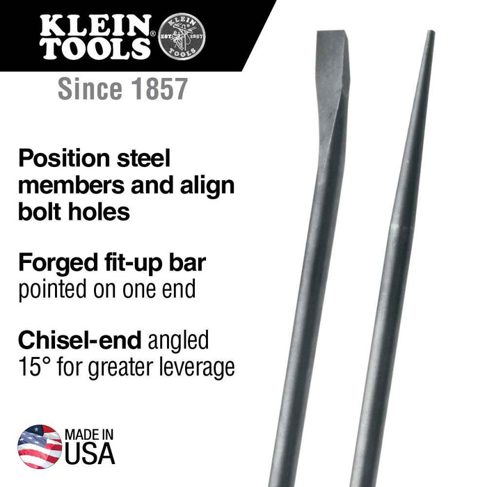 Klein Tools 3246 Connecting Bar, 7/8-Inch Round, 36-Inch