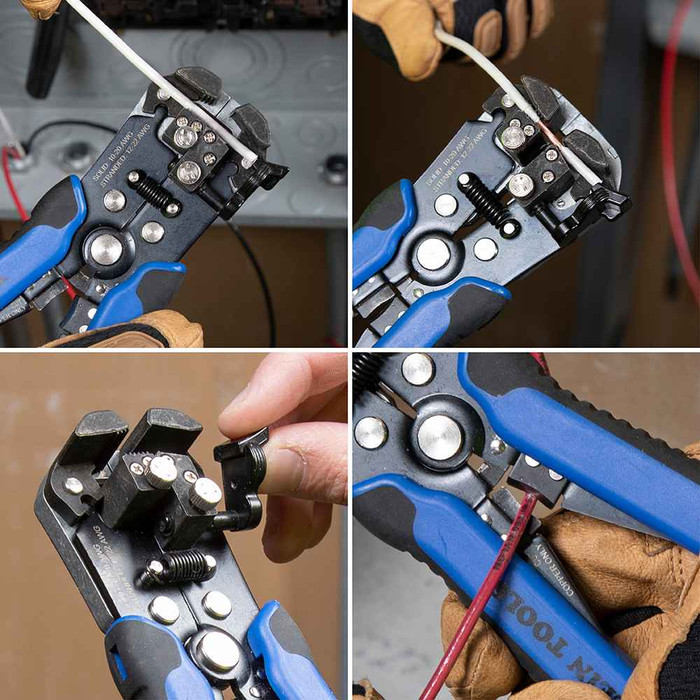 Klein Tools 11061 Wire Stripper and Cutter, Self-Adjusting