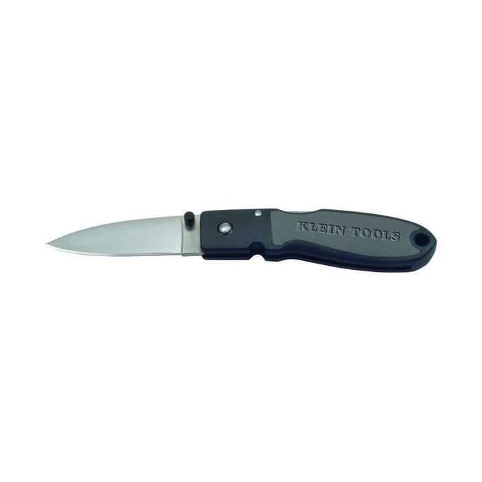 Klein Tools 44003 Lightweight Knife 2-3/4-Inch Drop Point Blade