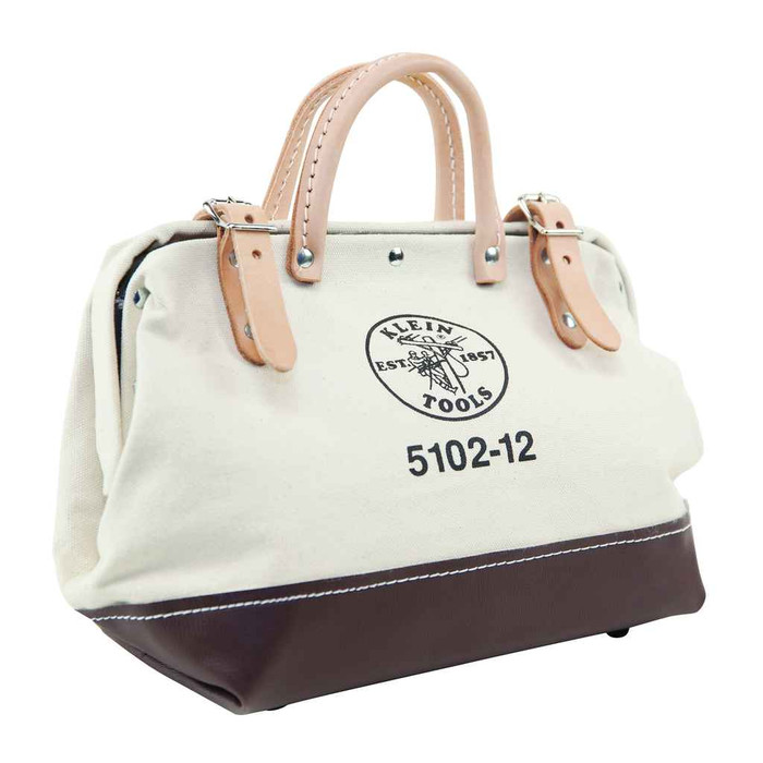 Klein Tools 5102-12 Canvas Tool Bag, 12-Inch