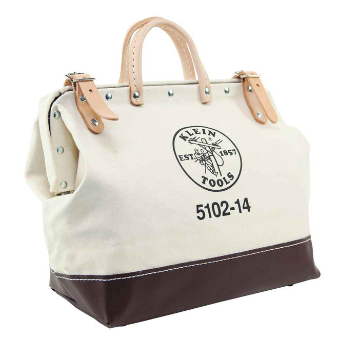 Klein Tools 5102-14 Canvas Tool Bag, 14-Inch