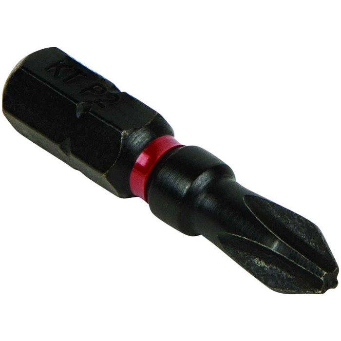 Klein Tools 32798 Pro Impact Power Bits, 5-pack #2 Phillips