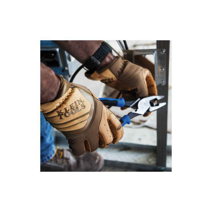 Klein Tools 40228 Journeyman Leather Utility Gloves, X-Large