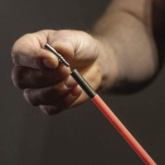 Klein Tools 50103 Lo-Flex Glow Fish Rod, 10-Foot