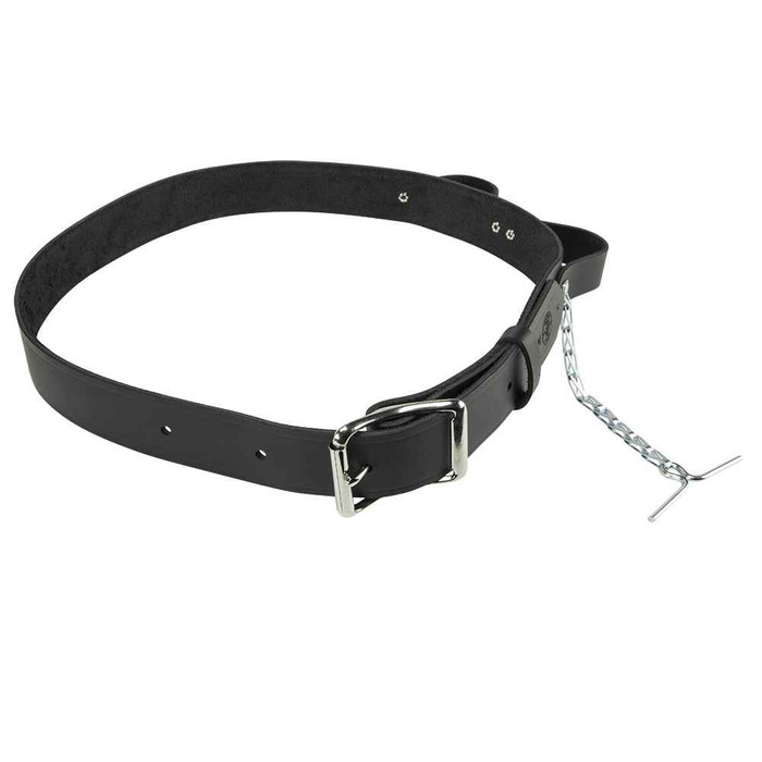 Klein Tools 5207L Electrician's Leather Tool Belt, Large