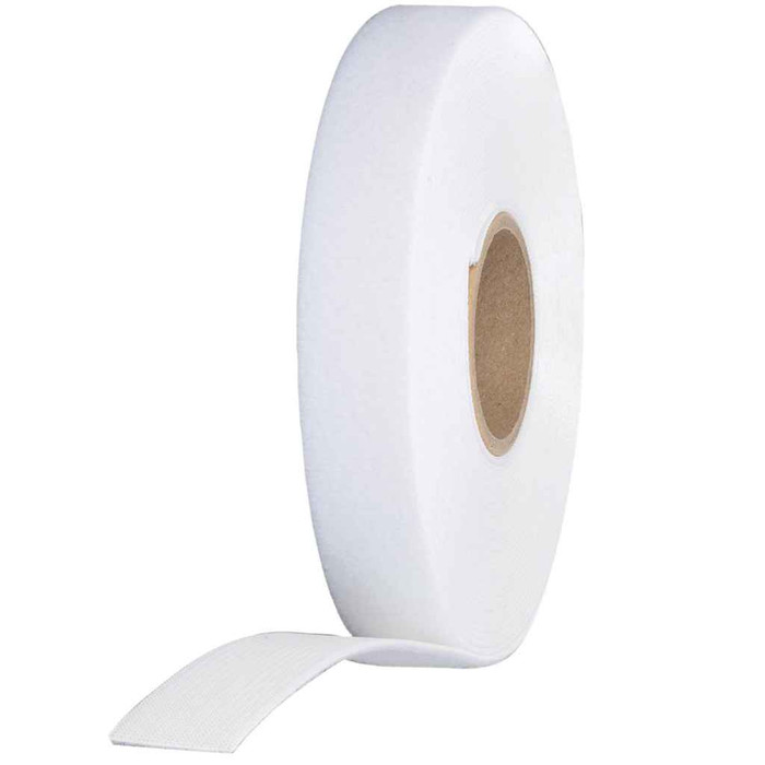 Klein Tools 450-960 Hook and Loop Tape, 3/4-Inch, 25-Foot, White, Custom Length Cable Ties