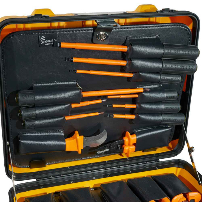Klein Tools 33527 General Purpose 1000V Insulated Tool Kit 22-Piece