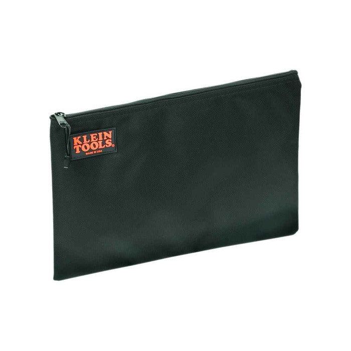 Klein Tools 5236 Zipper Bag, Contractor's Portfolio, Ballistic Nylon