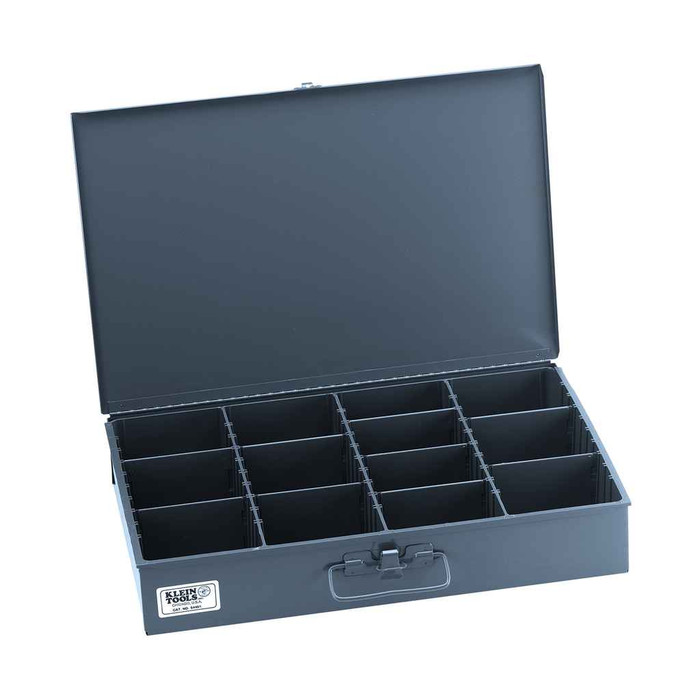 Klein Tools 54451 Adjustable Compartment Parts Storage Box, X-Large
