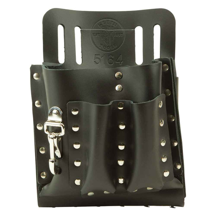 Klein Tools 5164 8-Pocket Tool Pouch Slotted