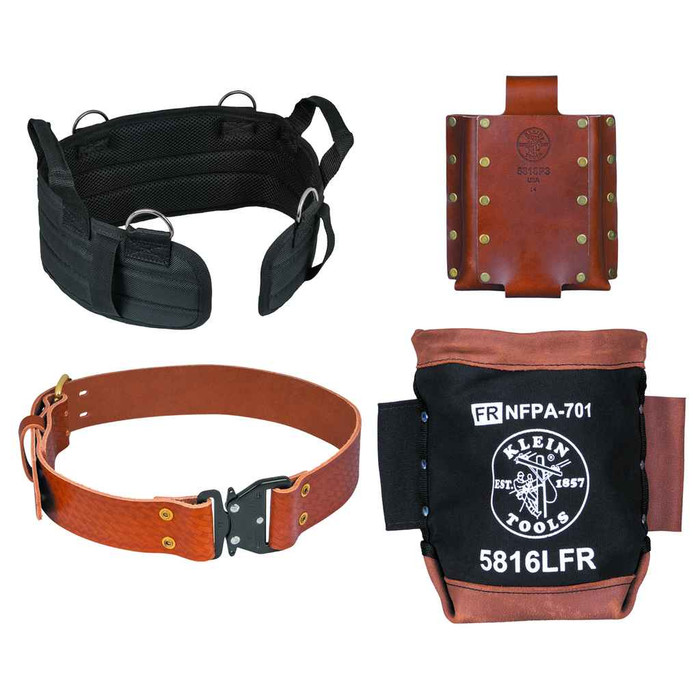 Klein Tools 5800HPBL Rodbuster Toolbelt Set, Large