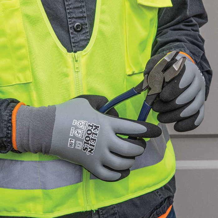 Klein Tools 60390 Thermal Dipped Gloves, Extra-Large Klein Tools 60390 Thermal Dipped Gloves, Extra-Large