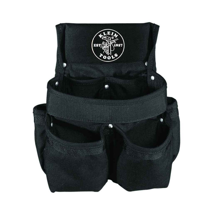 Klein Tools 5718 PowerLine™ Series Tool Pouch, 8-Pocket