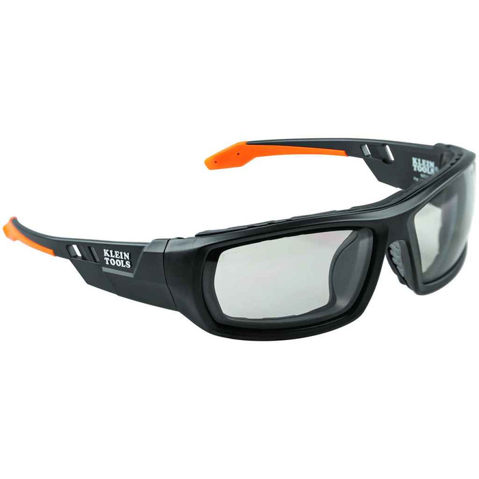 Klein Tools 60538 Professional Full-Frame Gasket Safety Glasses, Indoor/Outdoor Lens