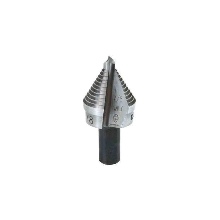 Klein Tools 59008 Step Drill Bit #8 Single-Fluted