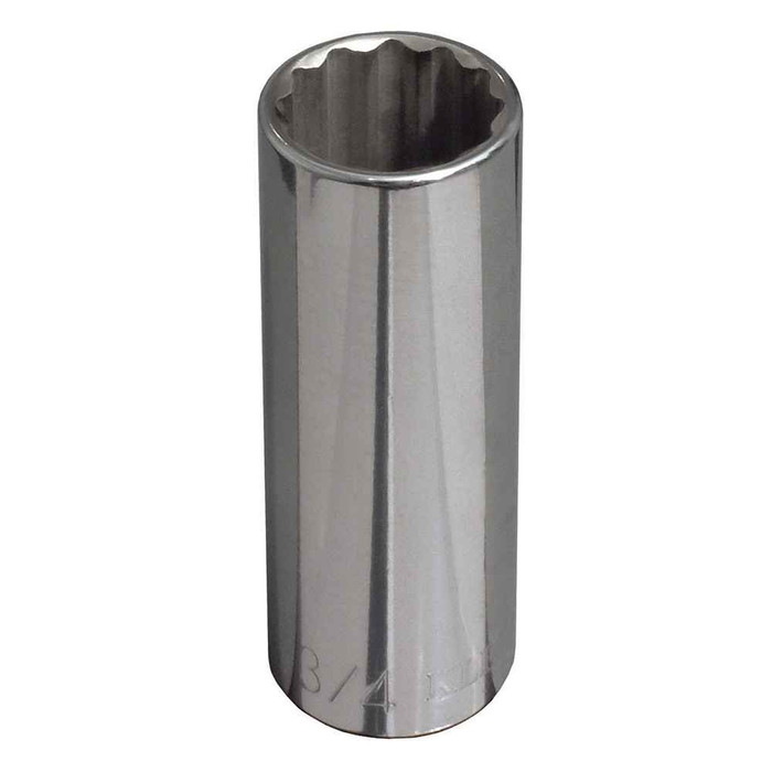 Klein Tools 65832 15/16" Deep 12-Point Socket - 1/2" Drive