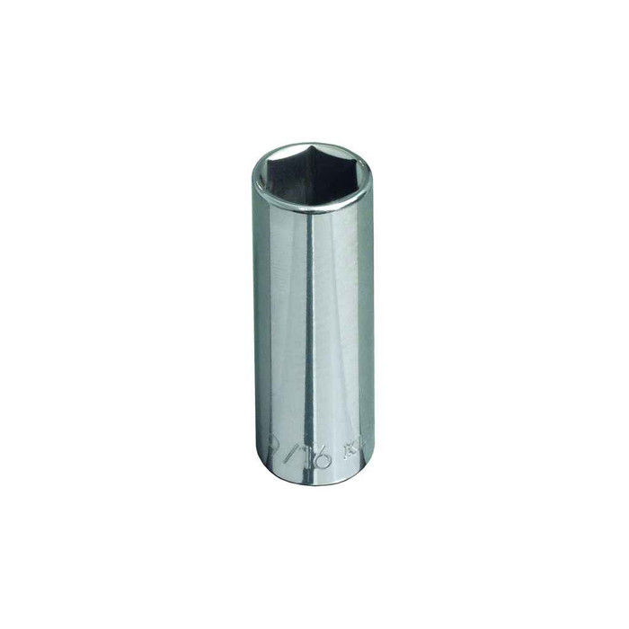 Klein Tools 65715 11/16-Inch Deep 6 Point Socket, 3/8-Inch Drive