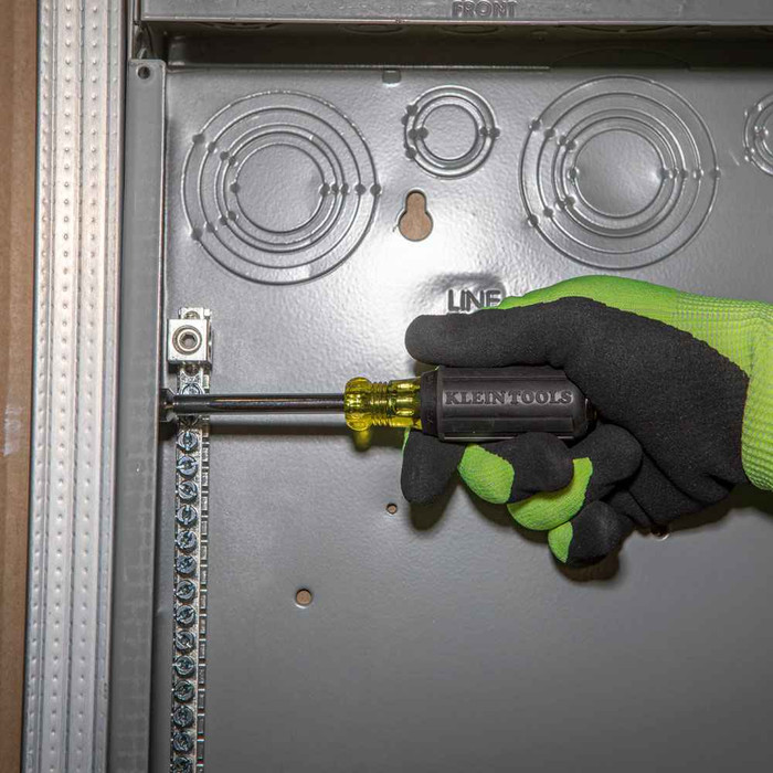 Klein Tools 630-1/4 1/4-Inch Nut Driver 3-Inch Shaft Cushion-Grip™