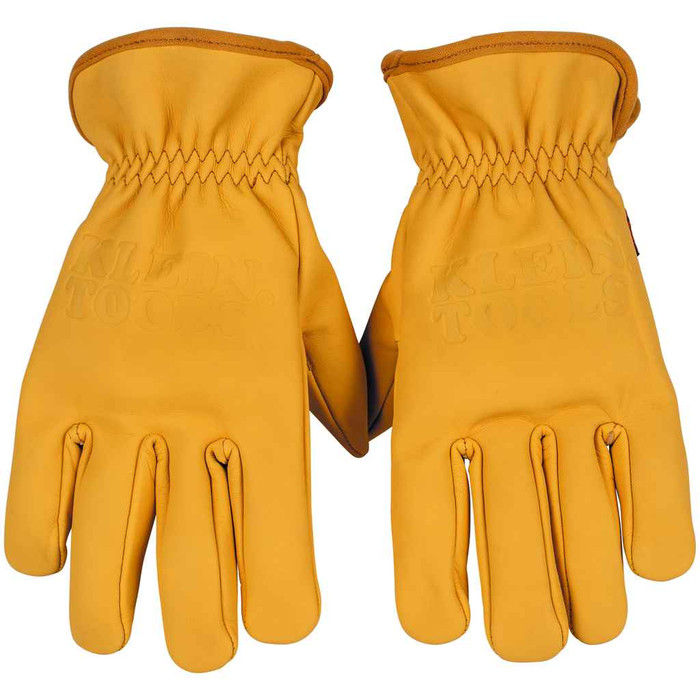 Klein Tools 60603 Cowhide Leather Gloves, Medium