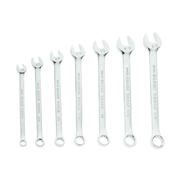 Klein Tools 68400 Combination Wrench Set, 7-Piece