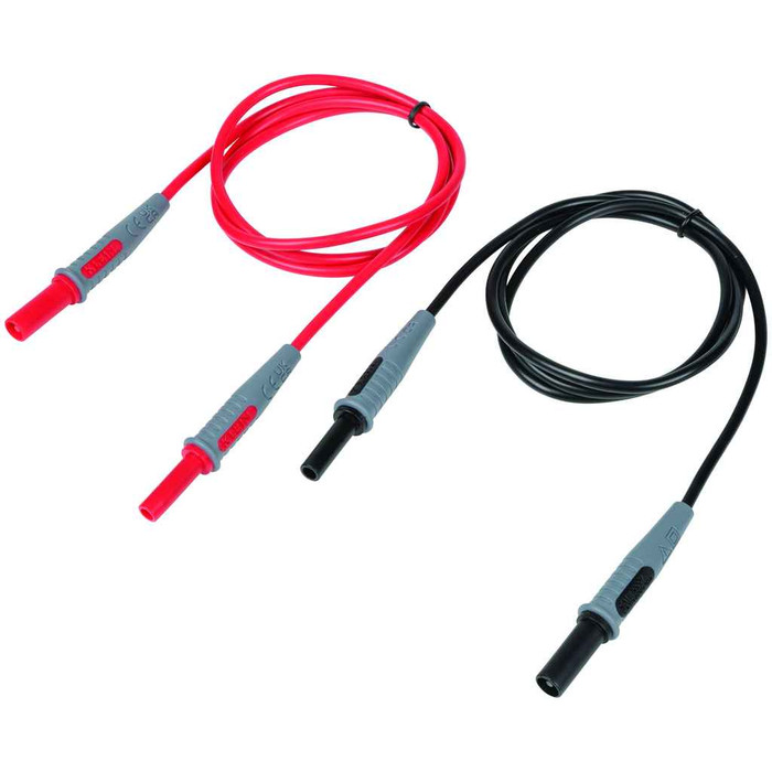 Klein Tools 69359 Lead Adapters, Red and Black, 3-Foot