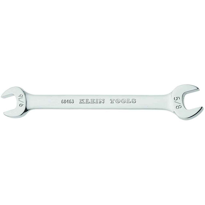 Klein Tools 68463 Open-End Wrench 9/16-Inch, 5/8-Inch Ends