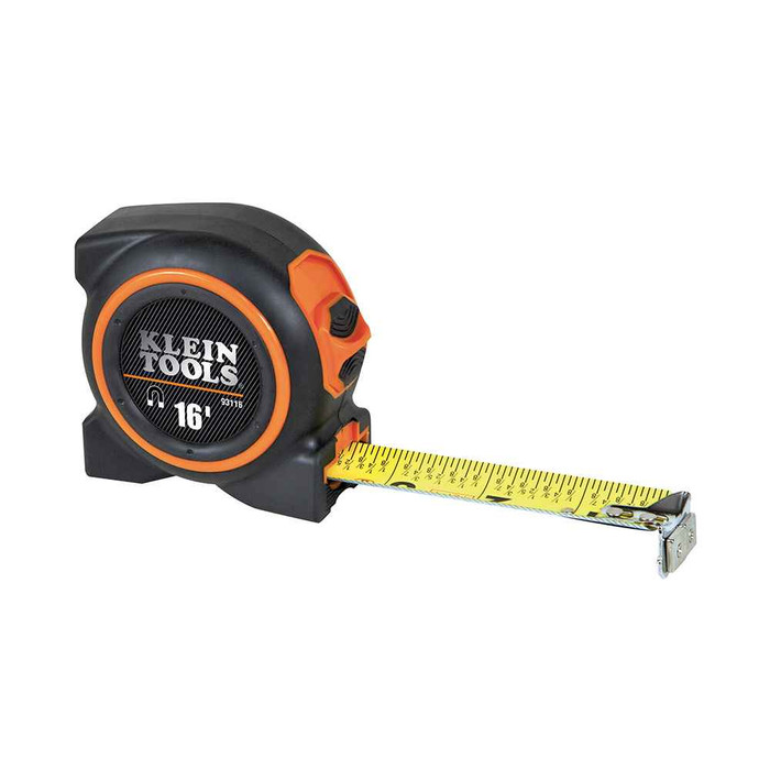 Klein Tools 93116 Tape Measure- 16' Magnetic