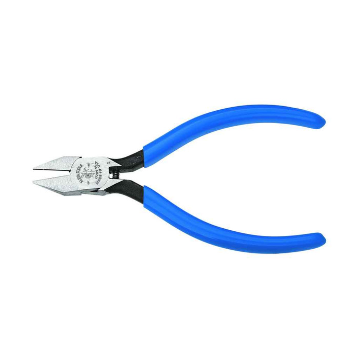 Klein Tools D209-4C Diagonal Cutting Pliers, Electronics Pliers with Pointed Nose, 4-Inch