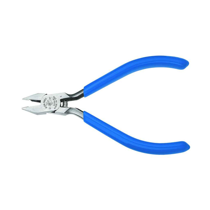 Klein Tools D230-4C Diagonal Cutting Pliers, Electronics Nickel Ribbon Wire Cutter, 4-Inch