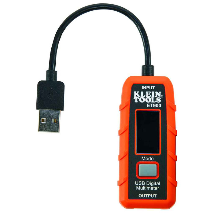 Klein Tools ET900 USB Digital Meter, USB-A (Type A)
