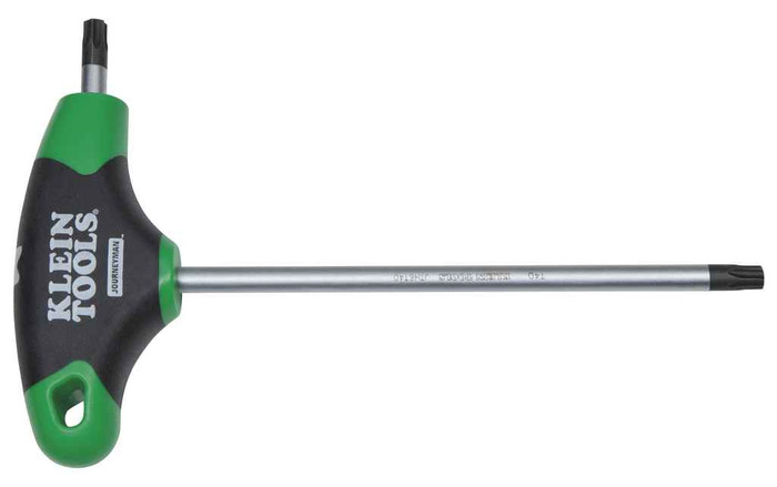 Klein Tools JTH6T40 T40 TORX® Hex Key, Journeyman™ T-Handle, 6-Inch