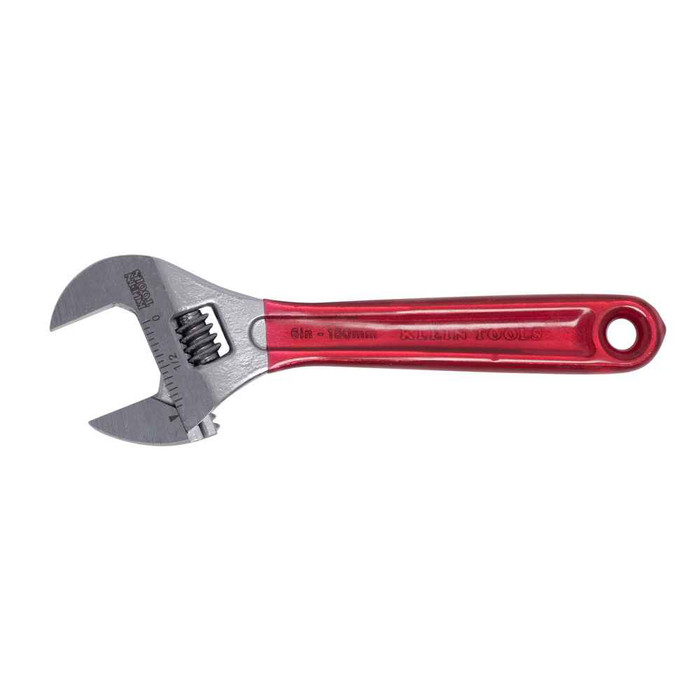 Klein Tools D507-6 Adjustable Wrench Extra Capacity, 6-1/2-Inch