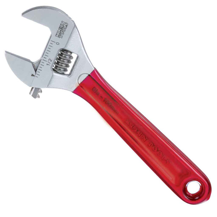 Klein Tools D507-6 Adjustable Wrench Extra Capacity, 6-1/2-Inch