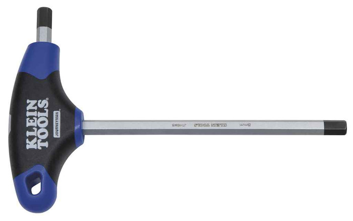 Klein Tools JTH9M8 8 mm Hex Key, Journeyman™ T-Handle, 9-Inch