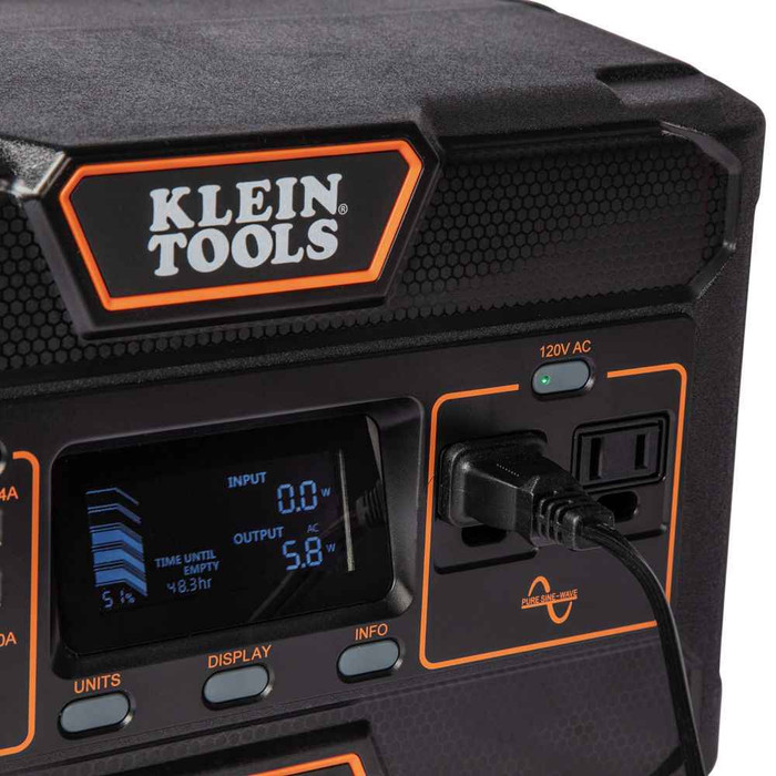 Klein Tools KTB5 Portable Power Station, 546 Wh