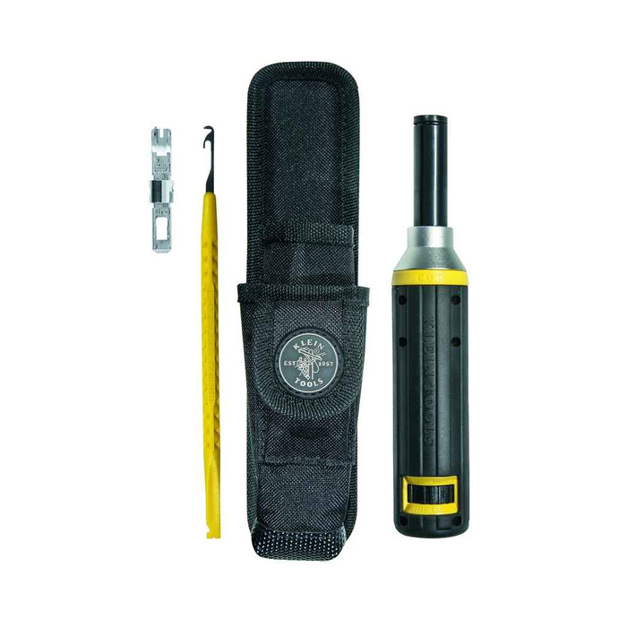 Klein Tools VDV427-822 Impact Punchdown Tool Kit, Cushion-Grip, 4-Piece