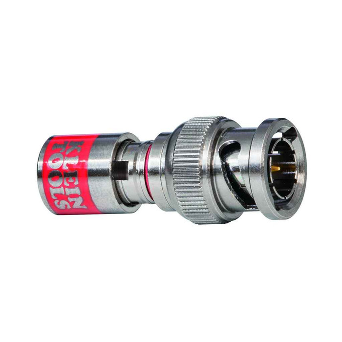 Klein Tools VDV813-616 Universal BNC Compression Connectors RG59 10-Pack